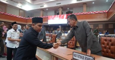 Bupati Mojokerto Sampaikan Pendapat atas Empat Raperda Inisiatif DPRD