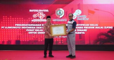 Sediakan Ratusan Halal Self-Declare bagi UMKM, Bupati Mojokerto Apresiasi PT. Ajinomoto