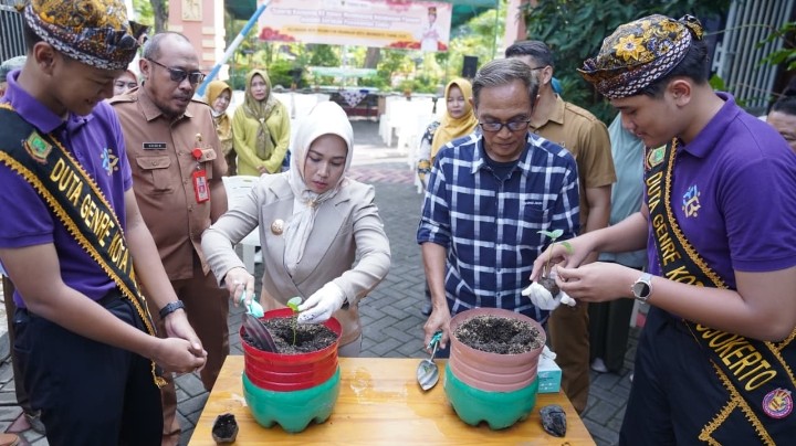 Penguatan Ketahanan Pangan, Kampung KB Sukseskan Gerakan Penanaman Cabai